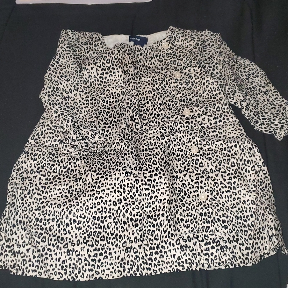 Babygirls Leopard Dress